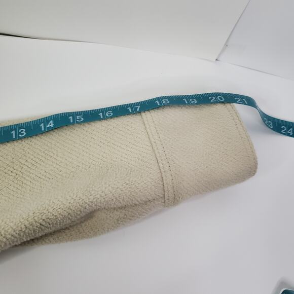 Banana Republic Cozy Twillon Oversized Medium Beige Shirt Shacket Beige - Picture 10 of 16